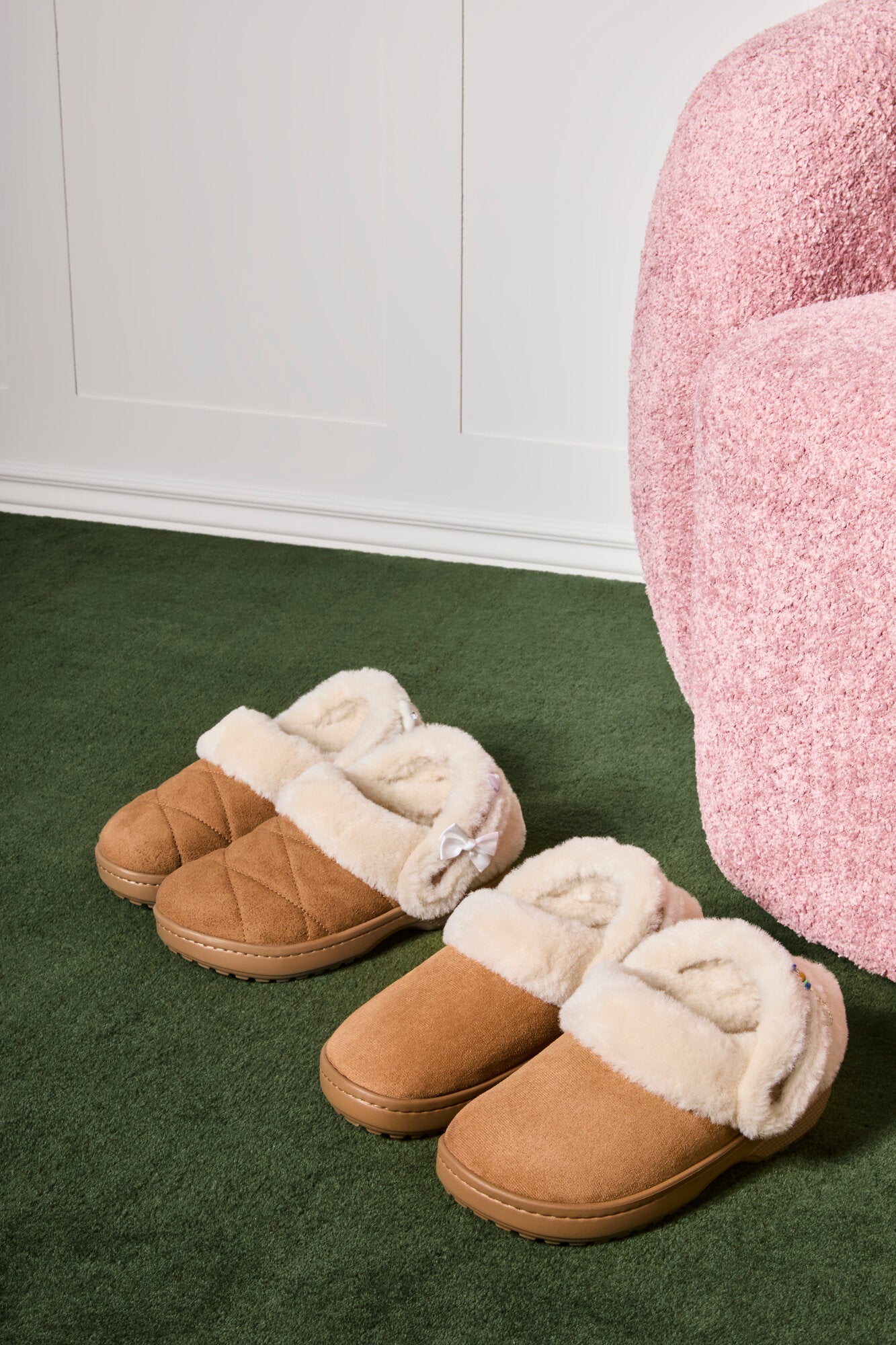 Classic Unfurgettable Suede clog - Sepia